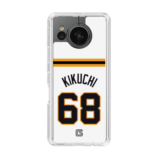 スリムプロテクションケース［ 読売ジャイアンツ - #68 KIKUCHI - ホーム ］