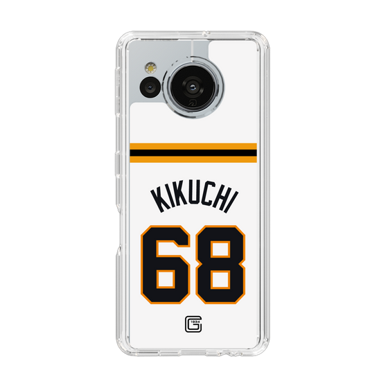 スリムプロテクションケース［ 読売ジャイアンツ - #68 KIKUCHI - ホーム ］