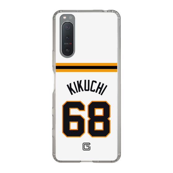 スリムプロテクションケース［ 読売ジャイアンツ - #68 KIKUCHI - ホーム ］