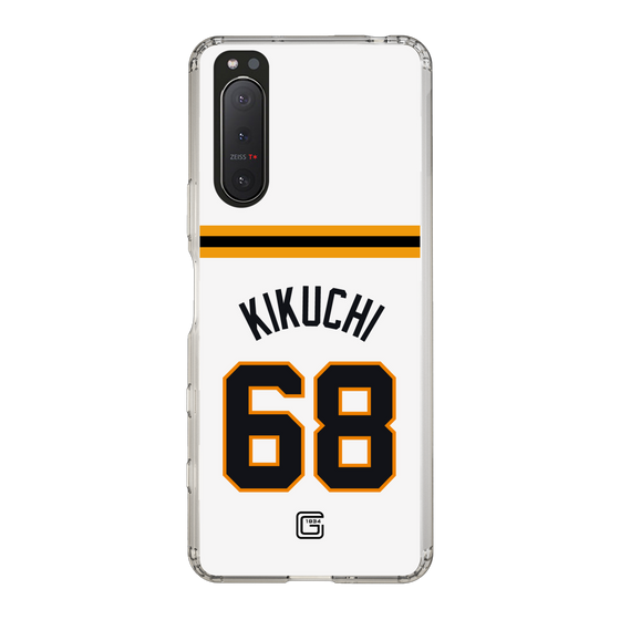 スリムプロテクションケース［ 読売ジャイアンツ - #68 KIKUCHI - ホーム ］