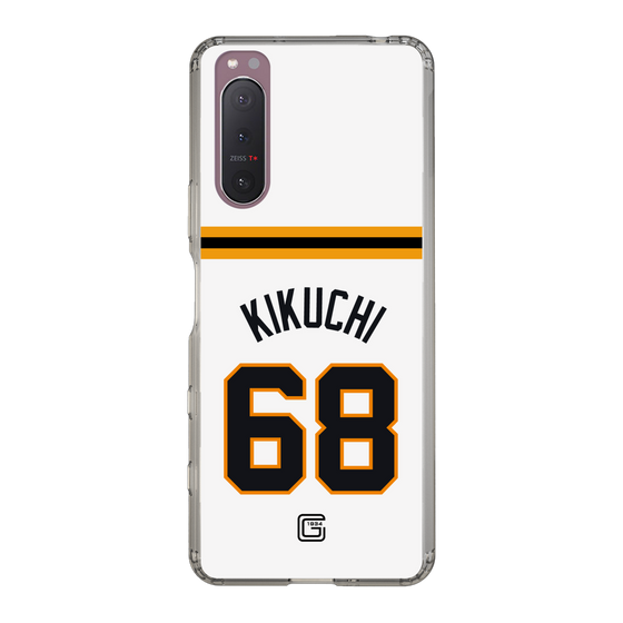 スリムプロテクションケース［ 読売ジャイアンツ - #68 KIKUCHI - ホーム ］