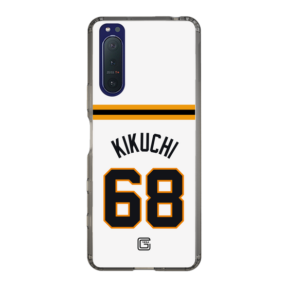 スリムプロテクションケース［ 読売ジャイアンツ - #68 KIKUCHI - ホーム ］