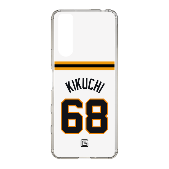 スリムプロテクションケース［ 読売ジャイアンツ - #68 KIKUCHI - ホーム ］