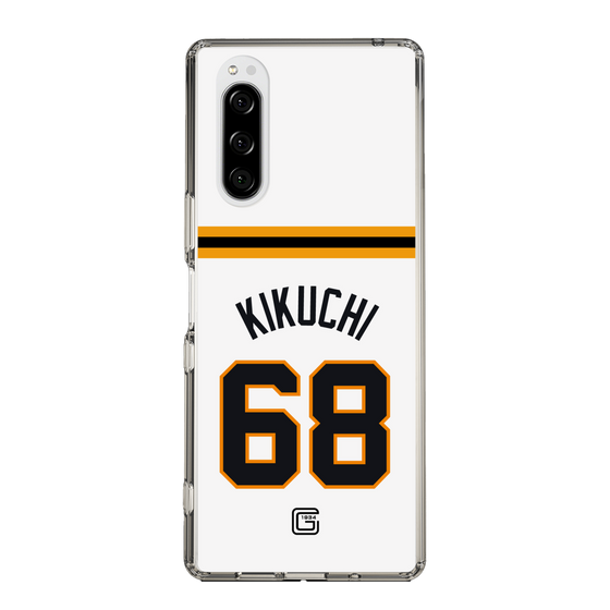 スリムプロテクションケース［ 読売ジャイアンツ - #68 KIKUCHI - ホーム ］