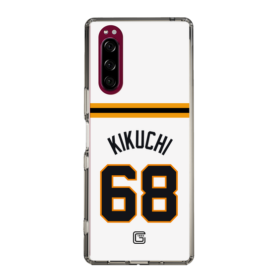 スリムプロテクションケース［ 読売ジャイアンツ - #68 KIKUCHI - ホーム ］