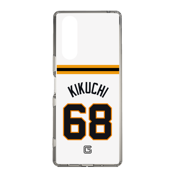 スリムプロテクションケース［ 読売ジャイアンツ - #68 KIKUCHI - ホーム ］