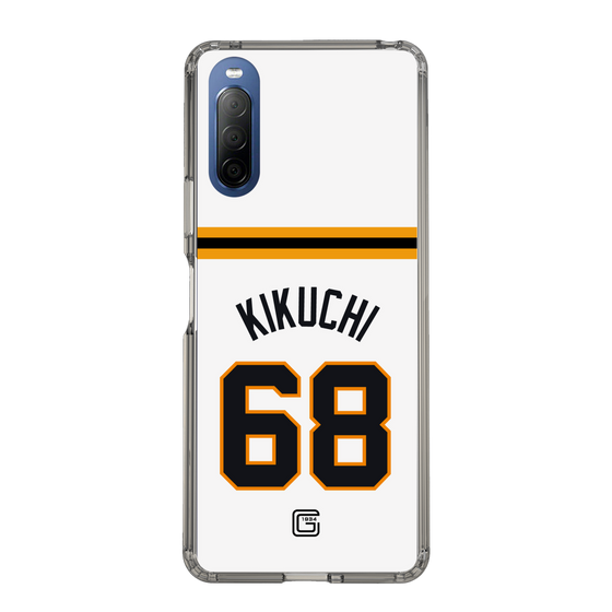 スリムプロテクションケース［ 読売ジャイアンツ - #68 KIKUCHI - ホーム ］