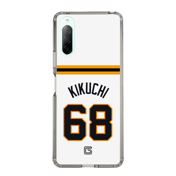 スリムプロテクションケース［ 読売ジャイアンツ - #68 KIKUCHI - ホーム ］