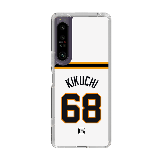 スリムプロテクションケース［ 読売ジャイアンツ - #68 KIKUCHI - ホーム ］