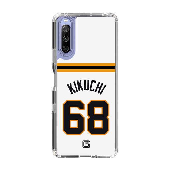 スリムプロテクションケース［ 読売ジャイアンツ - #68 KIKUCHI - ホーム ］