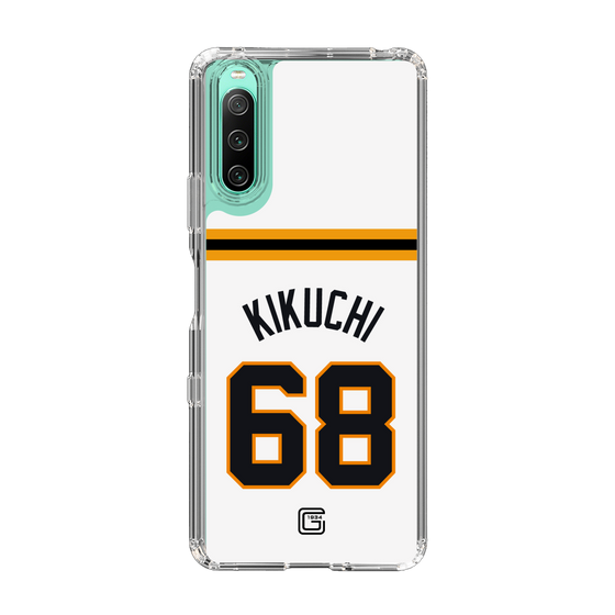 スリムプロテクションケース［ 読売ジャイアンツ - #68 KIKUCHI - ホーム ］