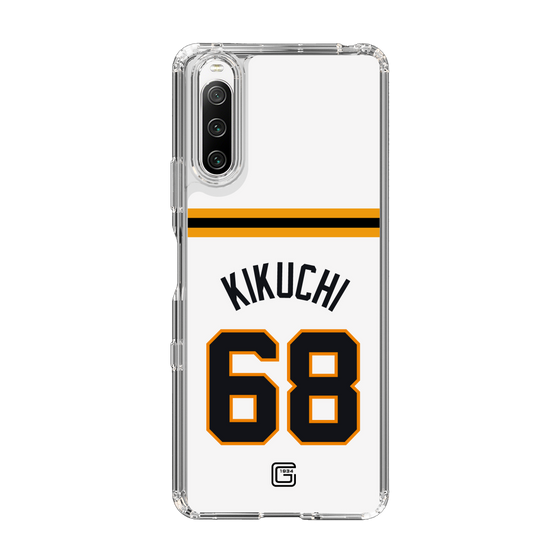 スリムプロテクションケース［ 読売ジャイアンツ - #68 KIKUCHI - ホーム ］