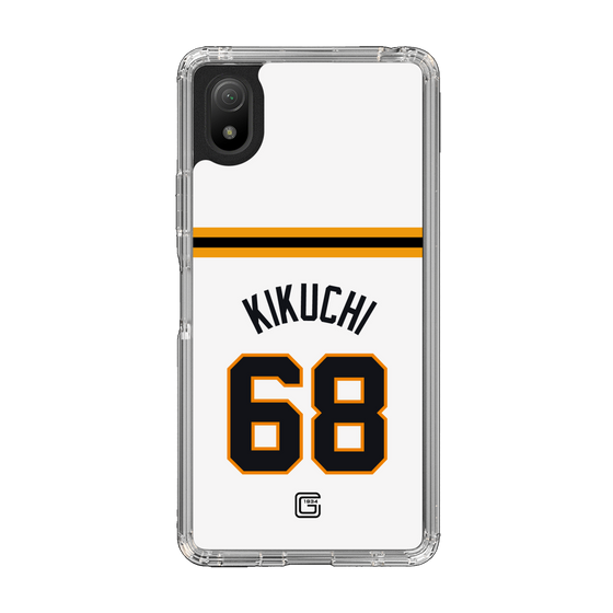 スリムプロテクションケース［ 読売ジャイアンツ - #68 KIKUCHI - ホーム ］