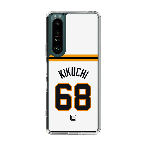 スリムプロテクションケース［ 読売ジャイアンツ - #68 KIKUCHI - ホーム ］