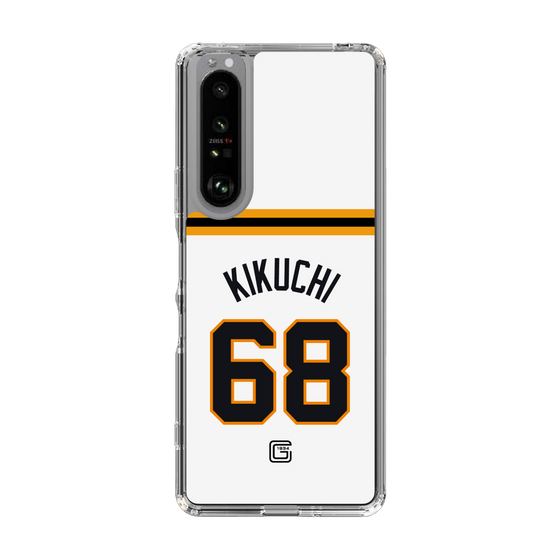 スリムプロテクションケース［ 読売ジャイアンツ - #68 KIKUCHI - ホーム ］
