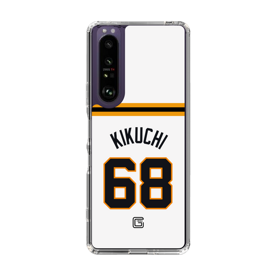 スリムプロテクションケース［ 読売ジャイアンツ - #68 KIKUCHI - ホーム ］
