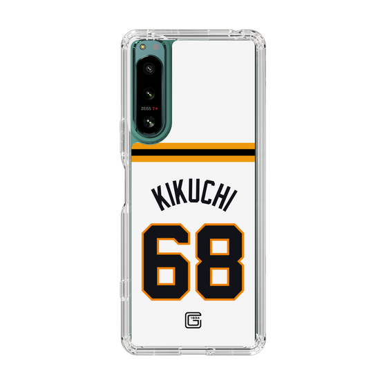 スリムプロテクションケース［ 読売ジャイアンツ - #68 KIKUCHI - ホーム ］