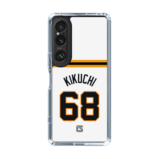 スリムプロテクションケース［ 読売ジャイアンツ - #68 KIKUCHI - ホーム ］