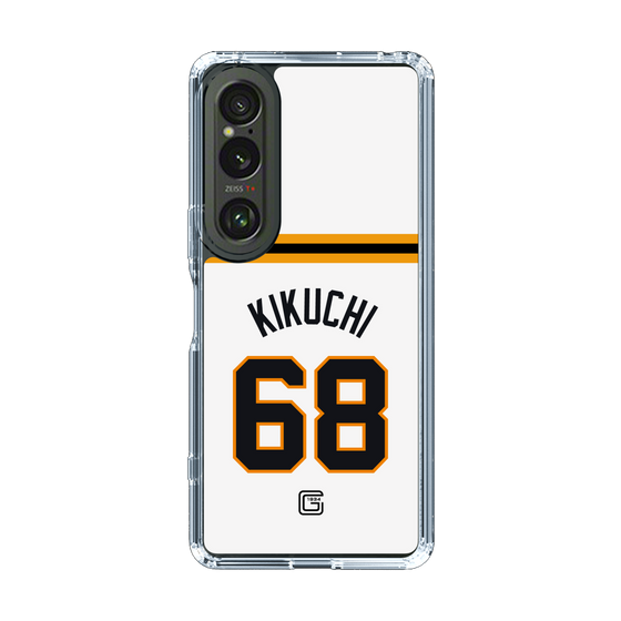 スリムプロテクションケース［ 読売ジャイアンツ - #68 KIKUCHI - ホーム ］