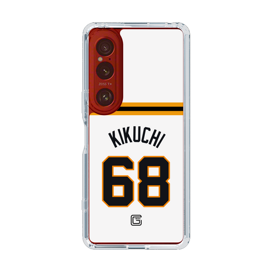 スリムプロテクションケース［ 読売ジャイアンツ - #68 KIKUCHI - ホーム ］