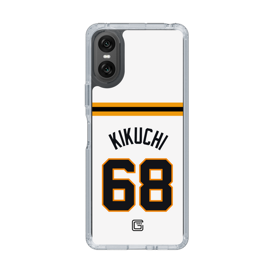 スリムプロテクションケース［ 読売ジャイアンツ - #68 KIKUCHI - ホーム ］
