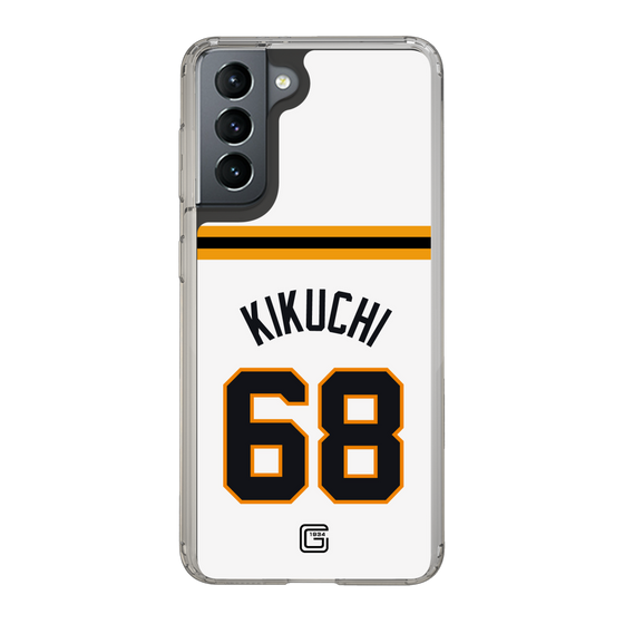 スリムプロテクションケース［ 読売ジャイアンツ - #68 KIKUCHI - ホーム ］