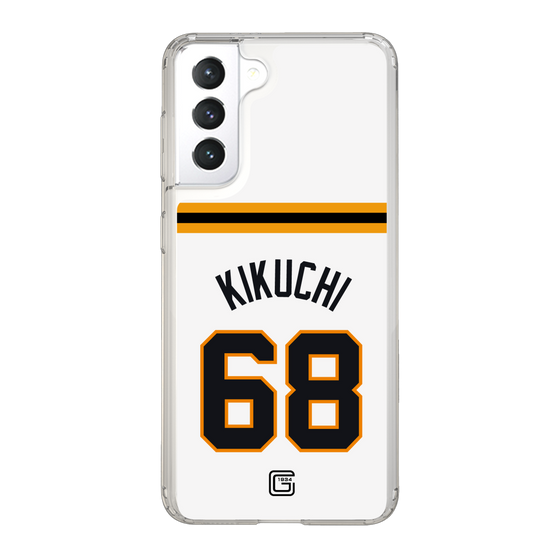 スリムプロテクションケース［ 読売ジャイアンツ - #68 KIKUCHI - ホーム ］