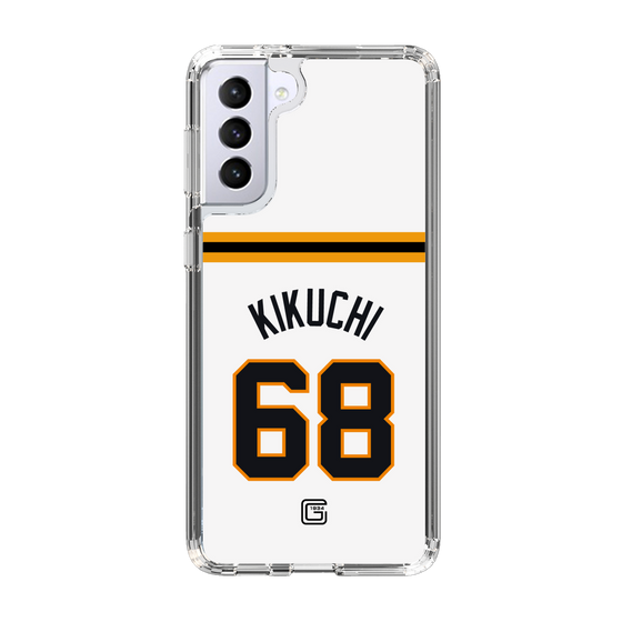 スリムプロテクションケース［ 読売ジャイアンツ - #68 KIKUCHI - ホーム ］
