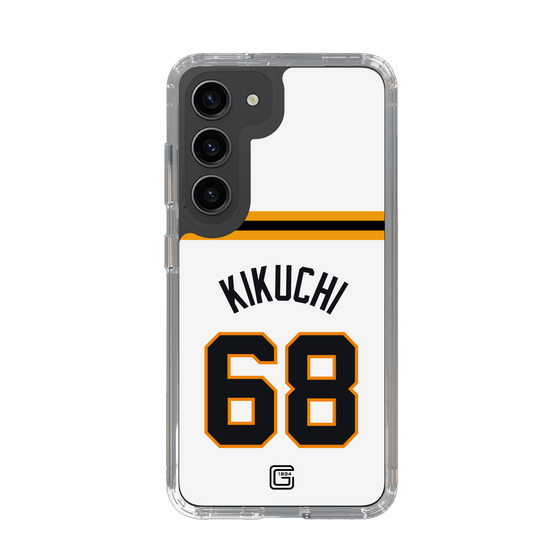 スリムプロテクションケース［ 読売ジャイアンツ - #68 KIKUCHI - ホーム ］