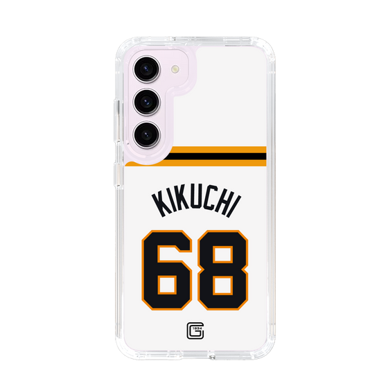 スリムプロテクションケース［ 読売ジャイアンツ - #68 KIKUCHI - ホーム ］