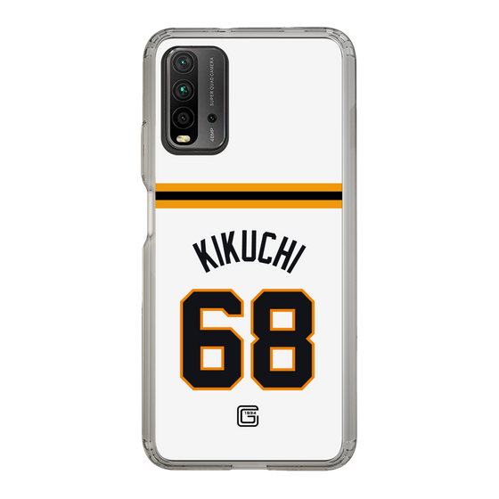 スリムプロテクションケース［ 読売ジャイアンツ - #68 KIKUCHI - ホーム ］