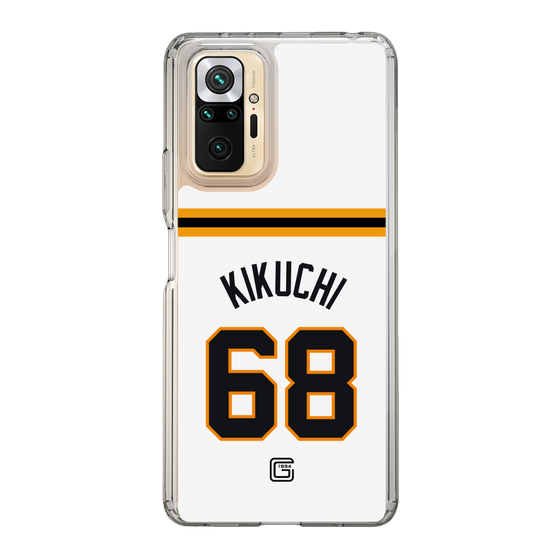 スリムプロテクションケース［ 読売ジャイアンツ - #68 KIKUCHI - ホーム ］