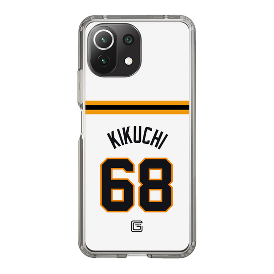 スリムプロテクションケース［ 読売ジャイアンツ - #68 KIKUCHI - ホーム ］