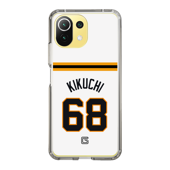 スリムプロテクションケース［ 読売ジャイアンツ - #68 KIKUCHI - ホーム ］