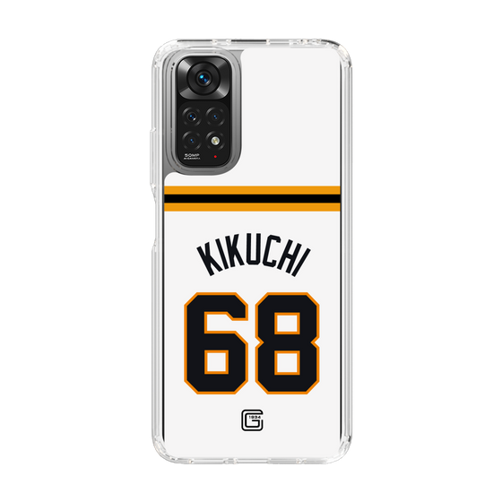 スリムプロテクションケース［ 読売ジャイアンツ - #68 KIKUCHI - ホーム ］