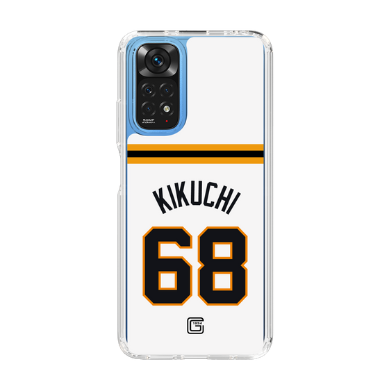 スリムプロテクションケース［ 読売ジャイアンツ - #68 KIKUCHI - ホーム ］