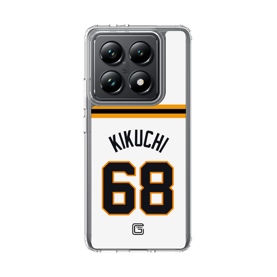 スリムプロテクションケース［ 読売ジャイアンツ - #68 KIKUCHI - ホーム ］