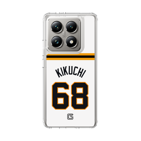 スリムプロテクションケース［ 読売ジャイアンツ - #68 KIKUCHI - ホーム ］