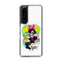 スリムプロテクションケース［ GRAPE BRAIN×MIW - グラフィック - ホワイト ］