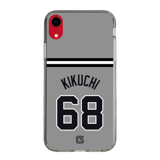 スリムプロテクションケース［ 読売ジャイアンツ - #68 KIKUCHI - ビジター ］