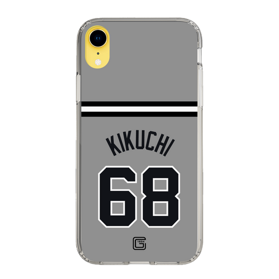 スリムプロテクションケース［ 読売ジャイアンツ - #68 KIKUCHI - ビジター ］
