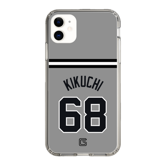 スリムプロテクションケース［ 読売ジャイアンツ - #68 KIKUCHI - ビジター ］