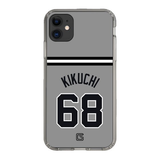 スリムプロテクションケース［ 読売ジャイアンツ - #68 KIKUCHI - ビジター ］