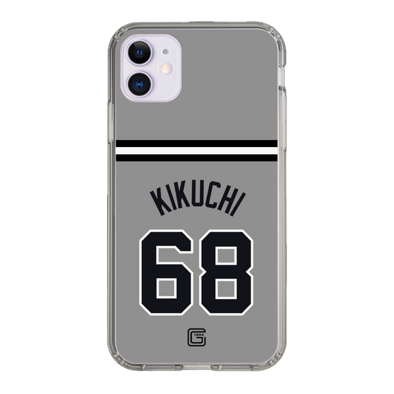 スリムプロテクションケース［ 読売ジャイアンツ - #68 KIKUCHI - ビジター ］