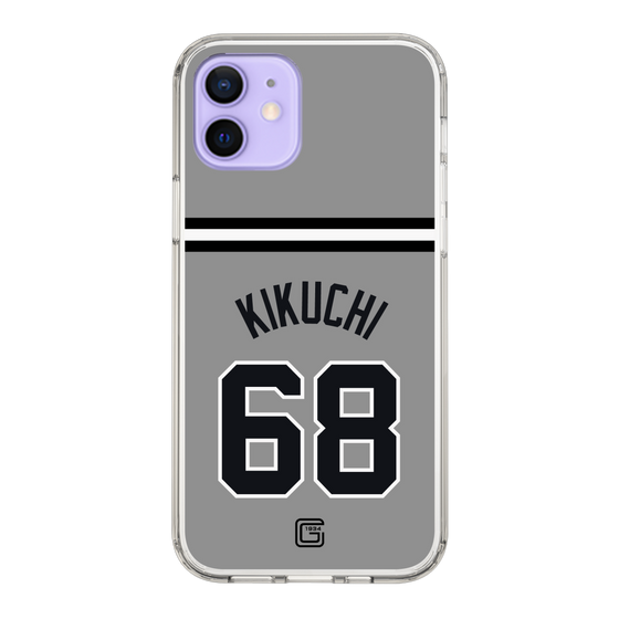 スリムプロテクションケース［ 読売ジャイアンツ - #68 KIKUCHI - ビジター ］