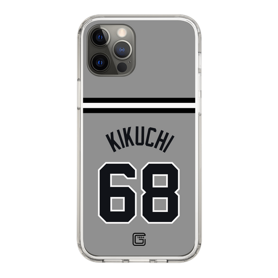 スリムプロテクションケース［ 読売ジャイアンツ - #68 KIKUCHI - ビジター ］