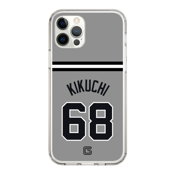 スリムプロテクションケース［ 読売ジャイアンツ - #68 KIKUCHI - ビジター ］