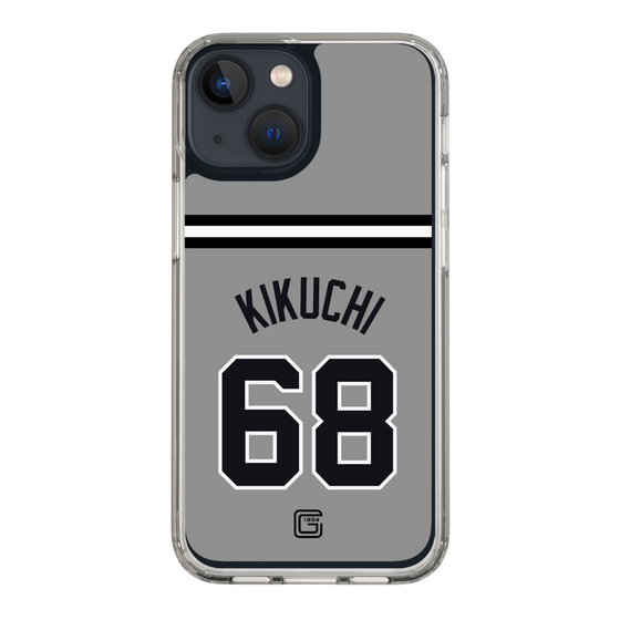 スリムプロテクションケース［ 読売ジャイアンツ - #68 KIKUCHI - ビジター ］