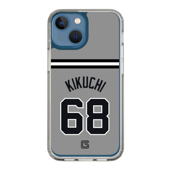スリムプロテクションケース［ 読売ジャイアンツ - #68 KIKUCHI - ビジター ］