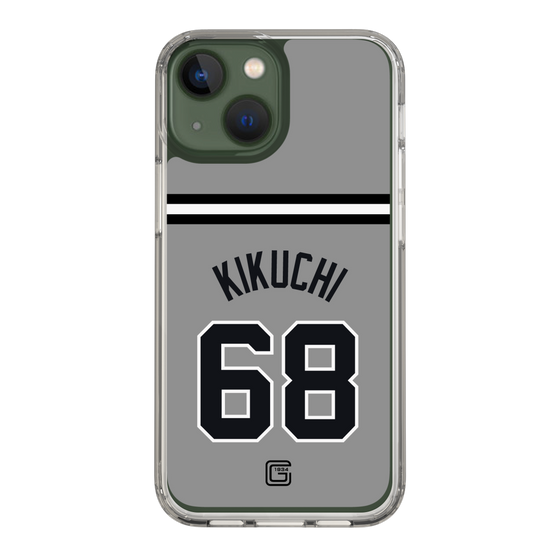 スリムプロテクションケース［ 読売ジャイアンツ - #68 KIKUCHI - ビジター ］